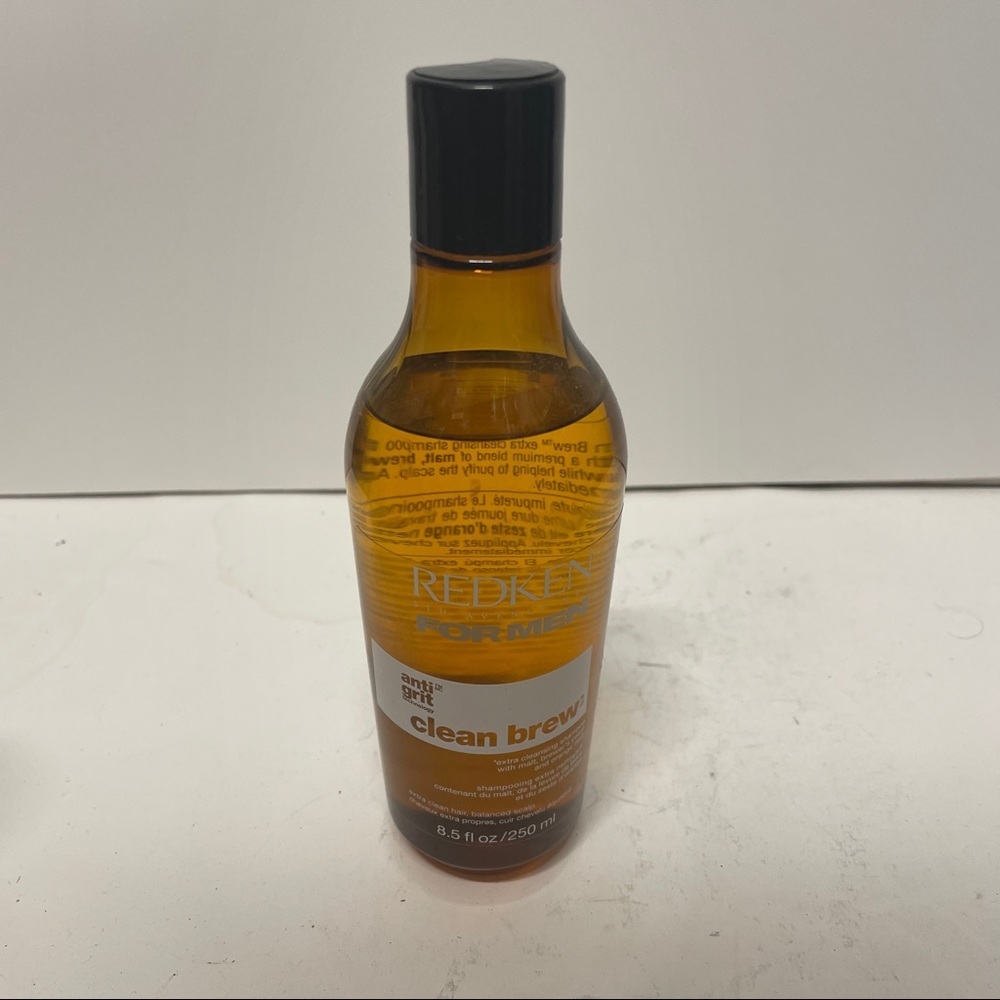 Redken for Men Anti Grit Clean Brew Extra Cleansing Shampoo 8.5 OZ HTF - Picture 1 of 3